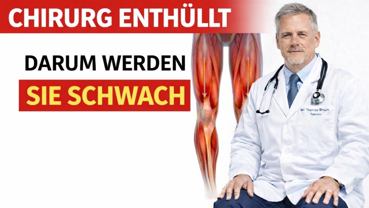Über 60: Dieser eine vergessene Muskel macht Ihre Beine schwach