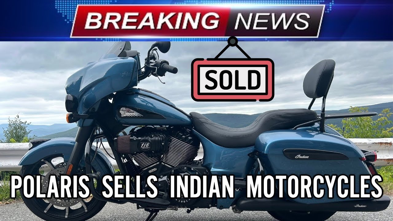 СВЕЖИЕ НОВОСТИ: Polaris ПРОДАЛ мотоциклы Indian. Официально...