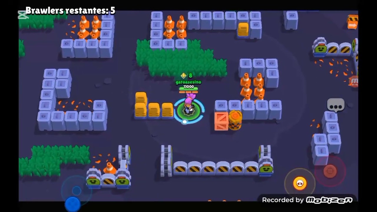Jugando brawl stars