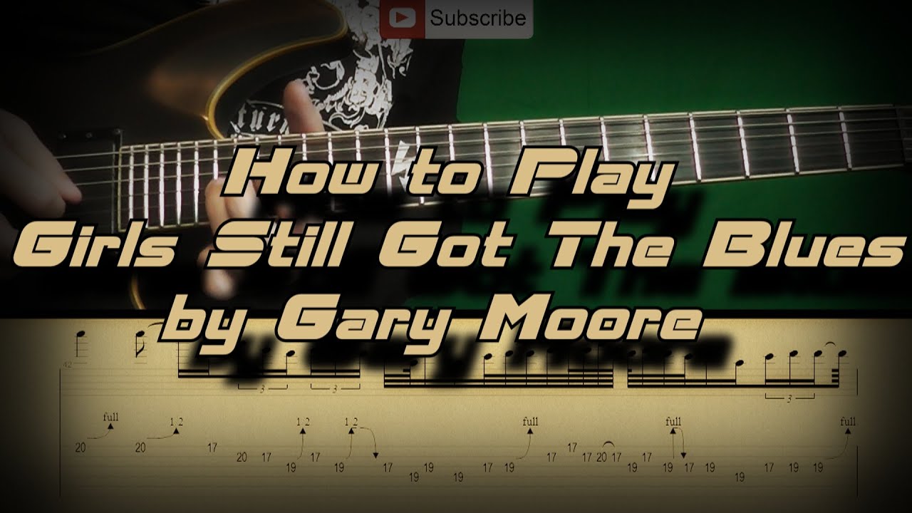 How To Play Gary Moore - Still Got The Blues Как играть, Guitar lesson