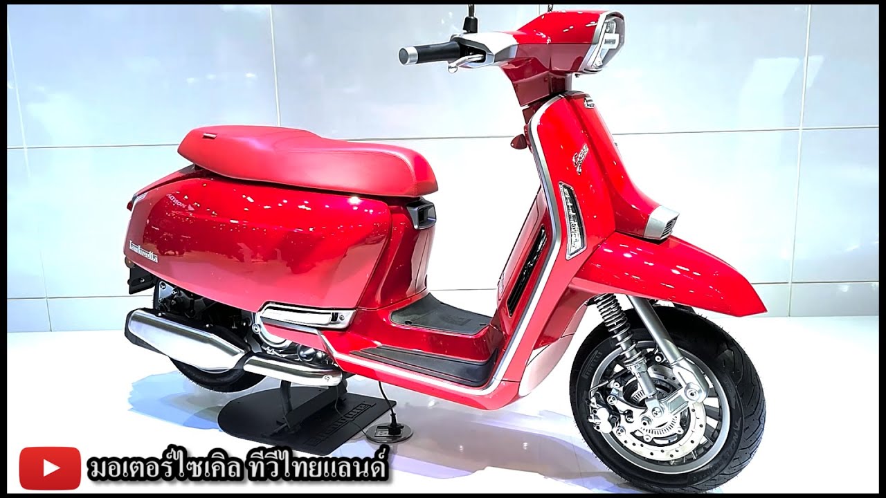 ถล่มหนัก ! Lambretta G350 เปิด 215,000 ไล่ฆ่า Vespa GTS Super Sport 300 ตบบน ถล่มกลาง ปล่อยล่าง