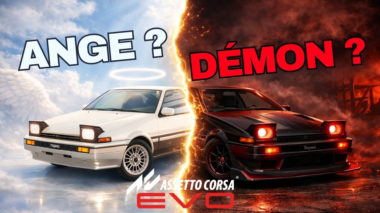 Cette AE86 a une double personnalité… 😈 | Assetto Corsa Evo 0.5