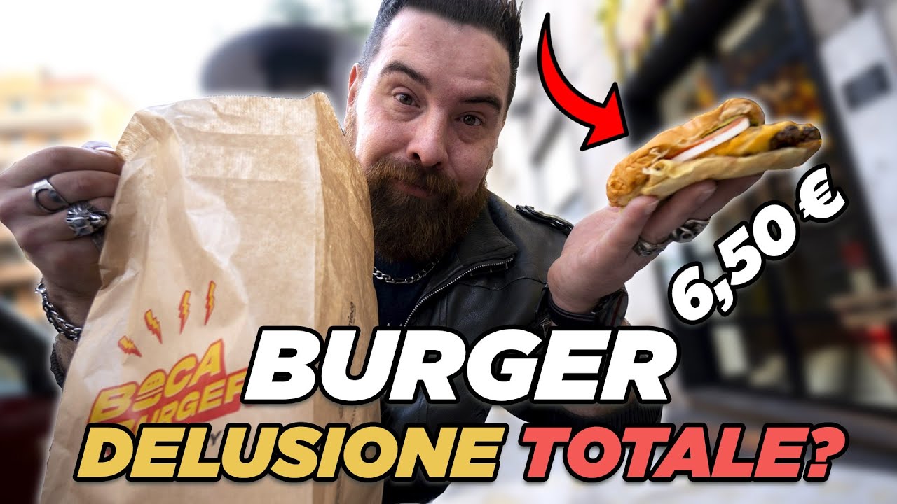 Il BURGER che mi ha fatto INCAZZARE?