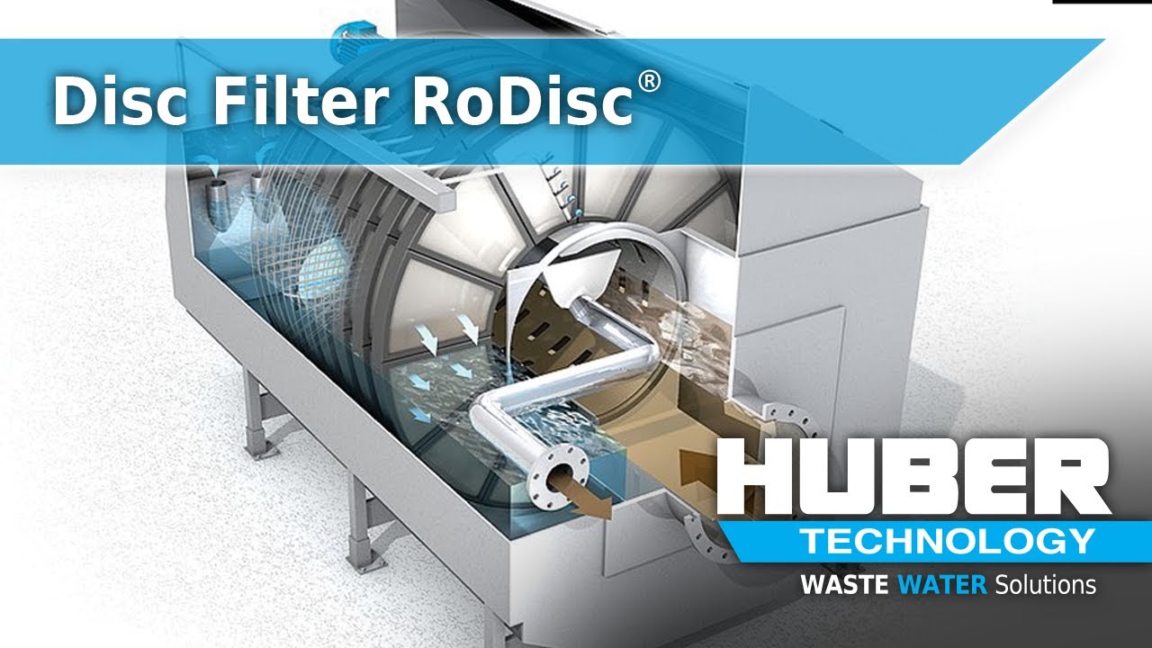 Disc Filter RoDisc® by HUBER Technology, Inc.