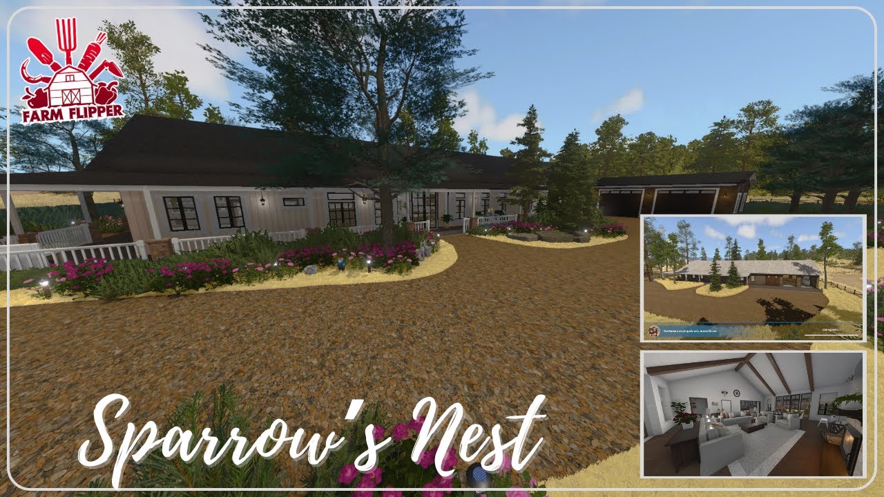 SPARROW'S NEST - HOUSE FLIPPER FARM DLC