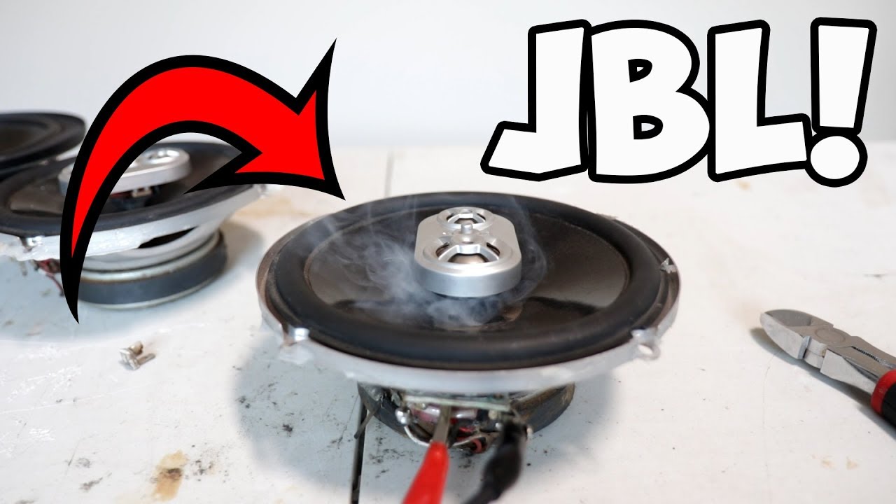 ПОТРЯСАЮЩИЕ АВТОМОБИЛЬНЫЕ ДИНАМИКИ JBL МОЩНОСТЬЮ 2800 ВТ!