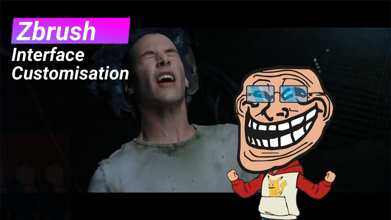 Zbrush Interface customisation