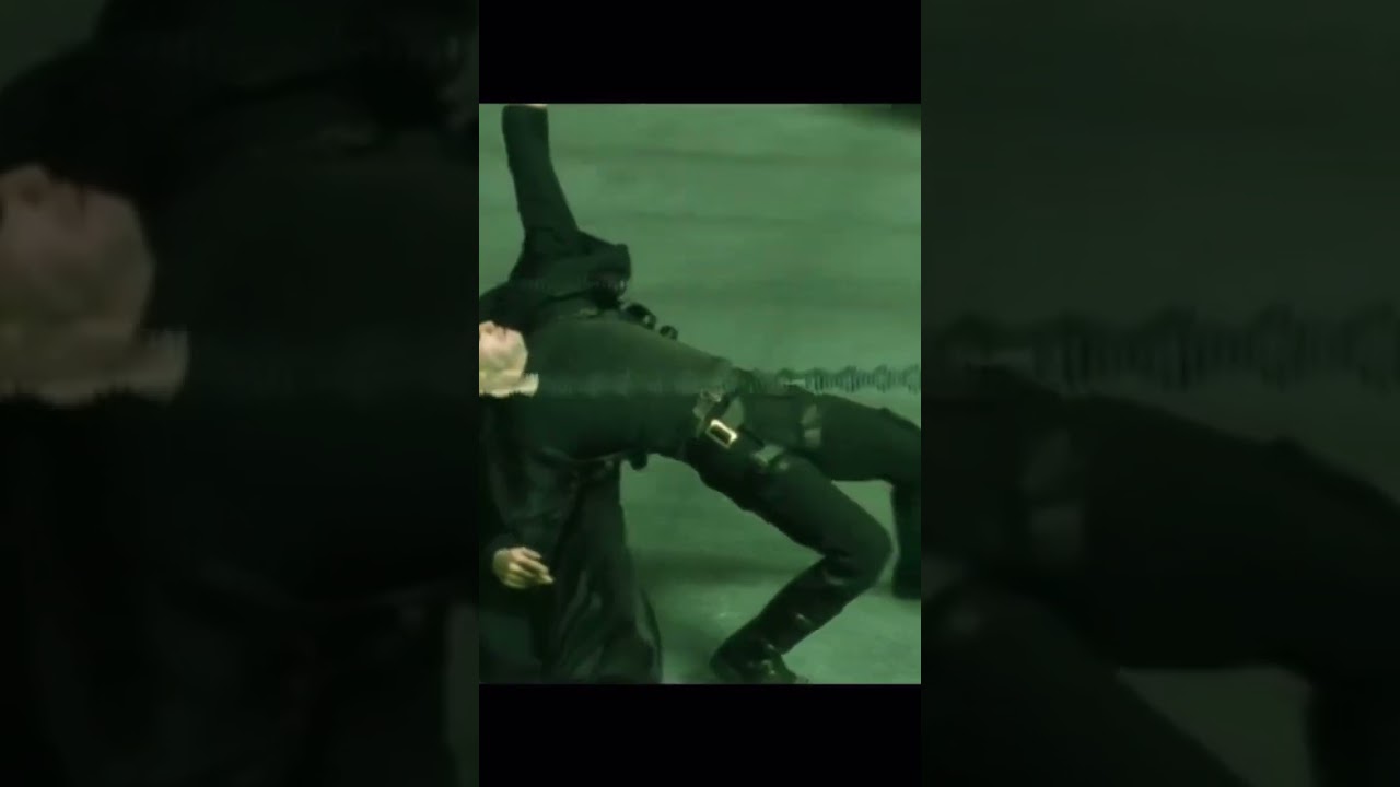 The Matrix neo bullet dodge