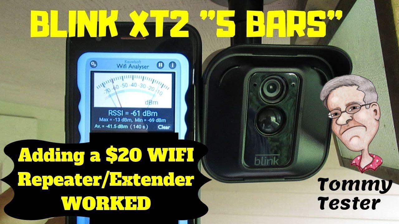 Blink XT2 | $20 WIFI Range Extender Repeater | WIFI Camera
