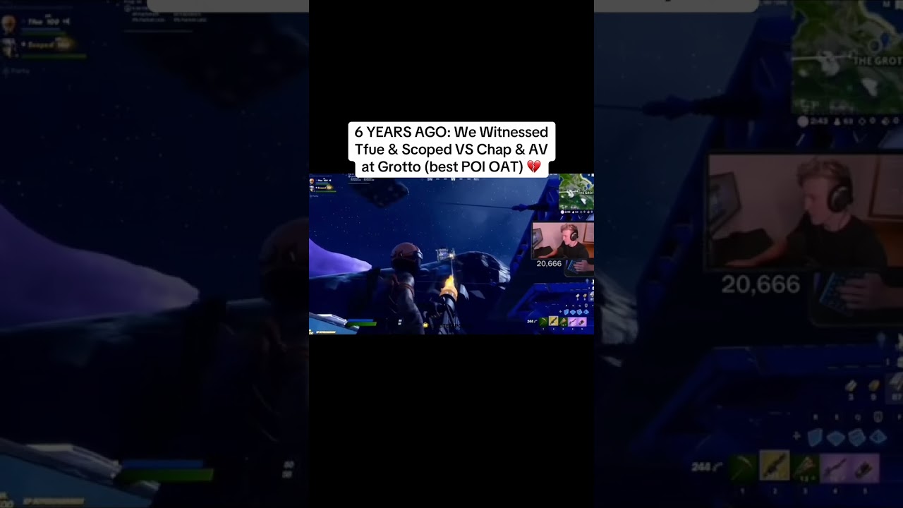When PRIME Tfue & Scoped Ran The Grotto... (6 Years Ago)