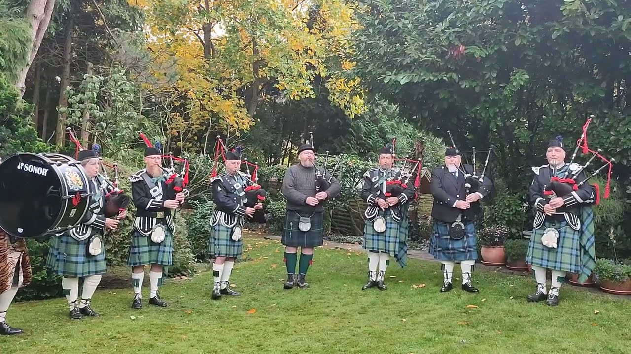 Highland Cathedral mit der holländischen Band Pipes and Drums Aldenghoor