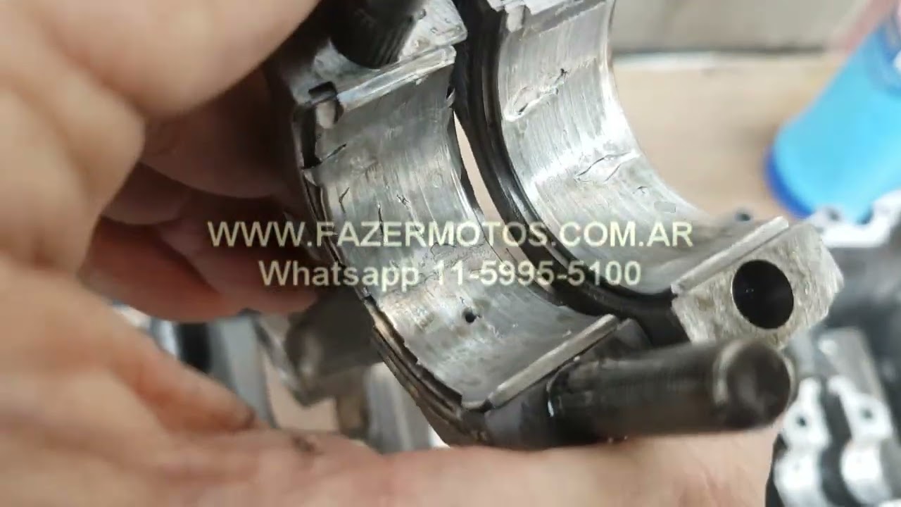 Fabricación metales biela, bancada, balanceador y rectificación interior biela en Suzuki GS 500