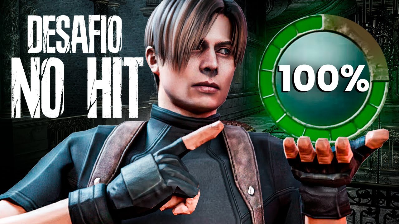 RESIDENT EVIL 4 - NO HIT COM AS PIORES ARMAS DO JOGO KKKKKKKK