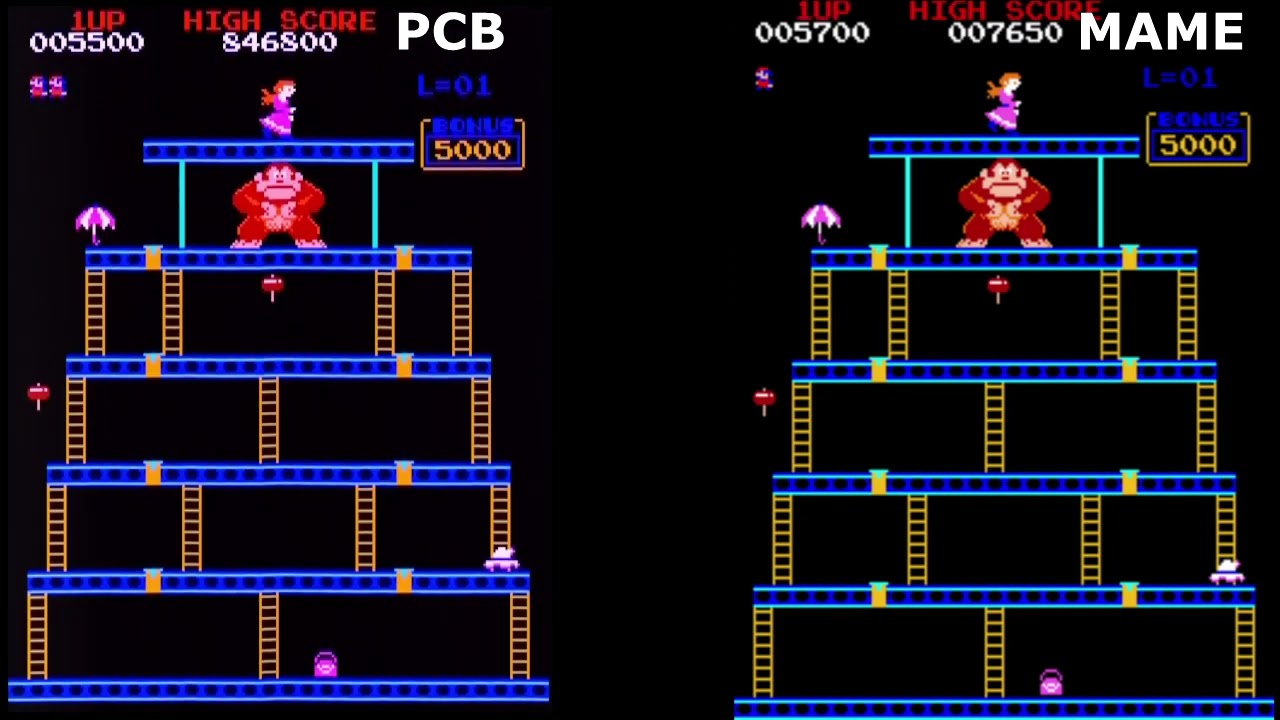Donkey Kong Sound Issues - PCB v MAME