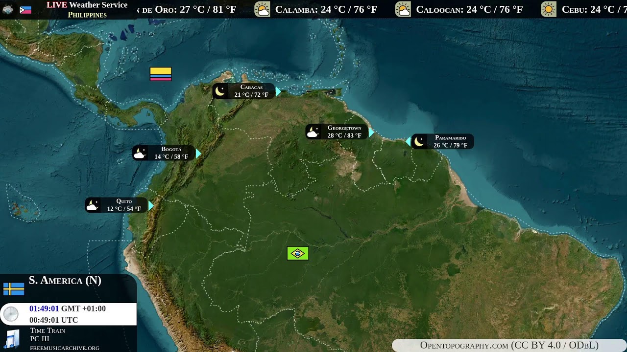International live cameras and weather 🔴 LIVE Weather Service