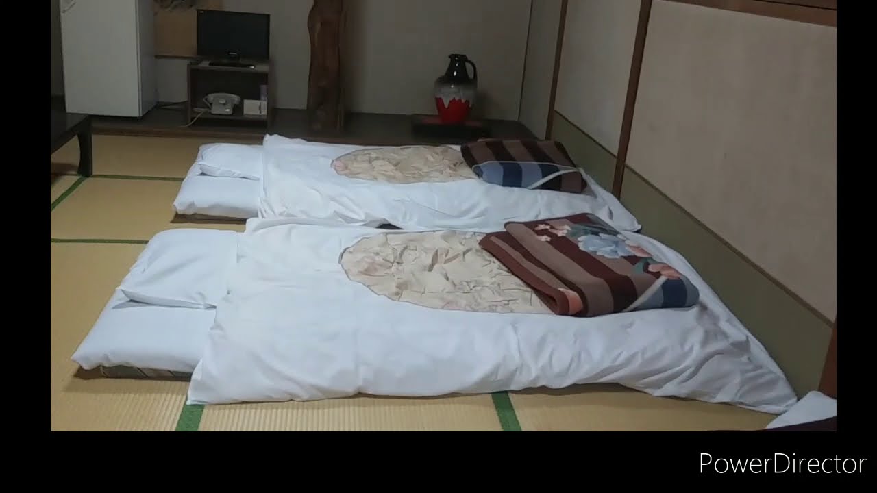 Japanese Style Ryokan Tatami Room Tour and Breakfast