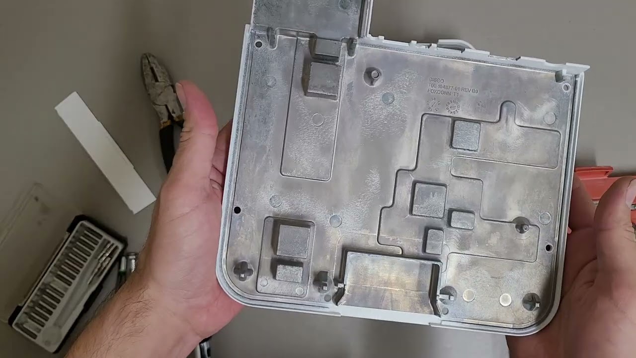 Cisco Aironet AIR-AP3802I-B-K9 802.11ac dual band access point #teardown