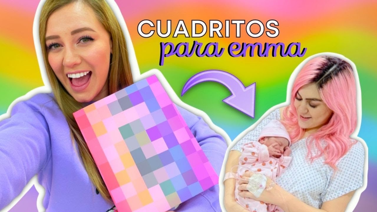 LE PINTÉ CUADROS A EMMA Y A MIS PASTELITOS 💜