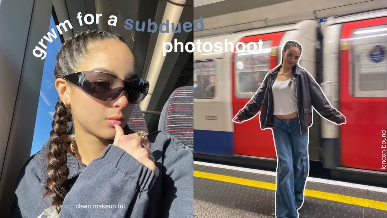 GRWM for a subdued photoshoot in london💋