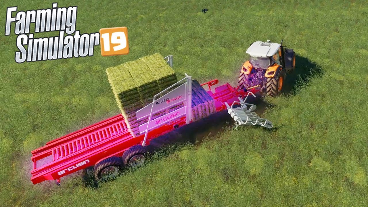 FARMING SIMULATOR 19 - Comprei um CARREGADOR DE FENO!