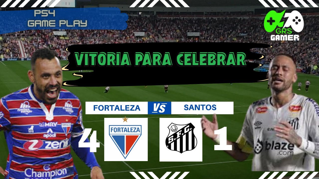 VITÓRIA NA HORA CERTA! 🔥 Fortaleza x Santos no eFootball | Reação e Recuperação na Liga