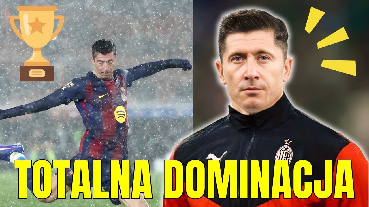 Popis Lewego, 6 goli. 4 miesiące i komunikat. Barcelona z dumą ogłasza