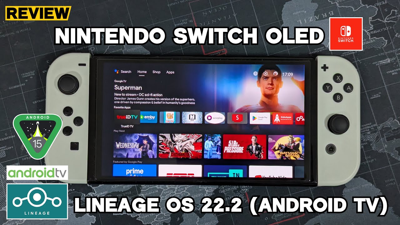 รีวิว Android TV บน Nintendo Switch OLED