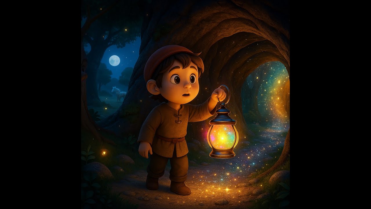 The Secret Lantern of Liora 🌙  Magical Bedtime Adventure Story for Kids