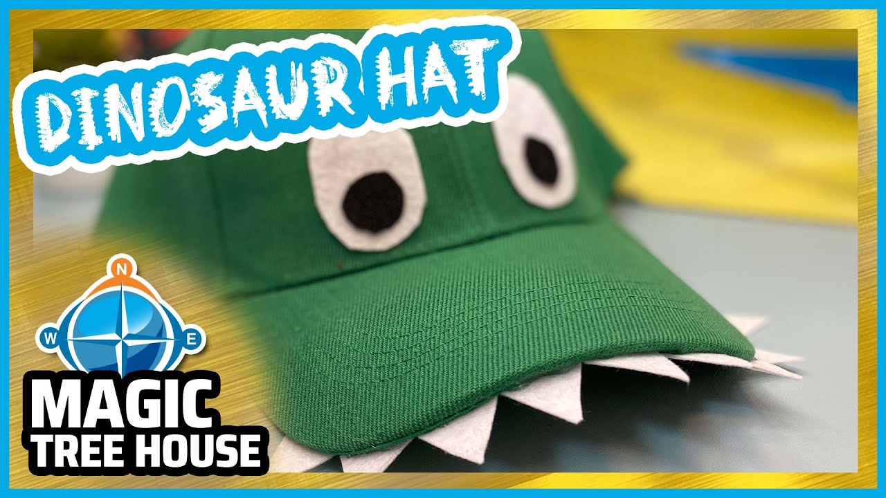 Dinosaur Hat | Fun How To Video! | Magic Tree House Art