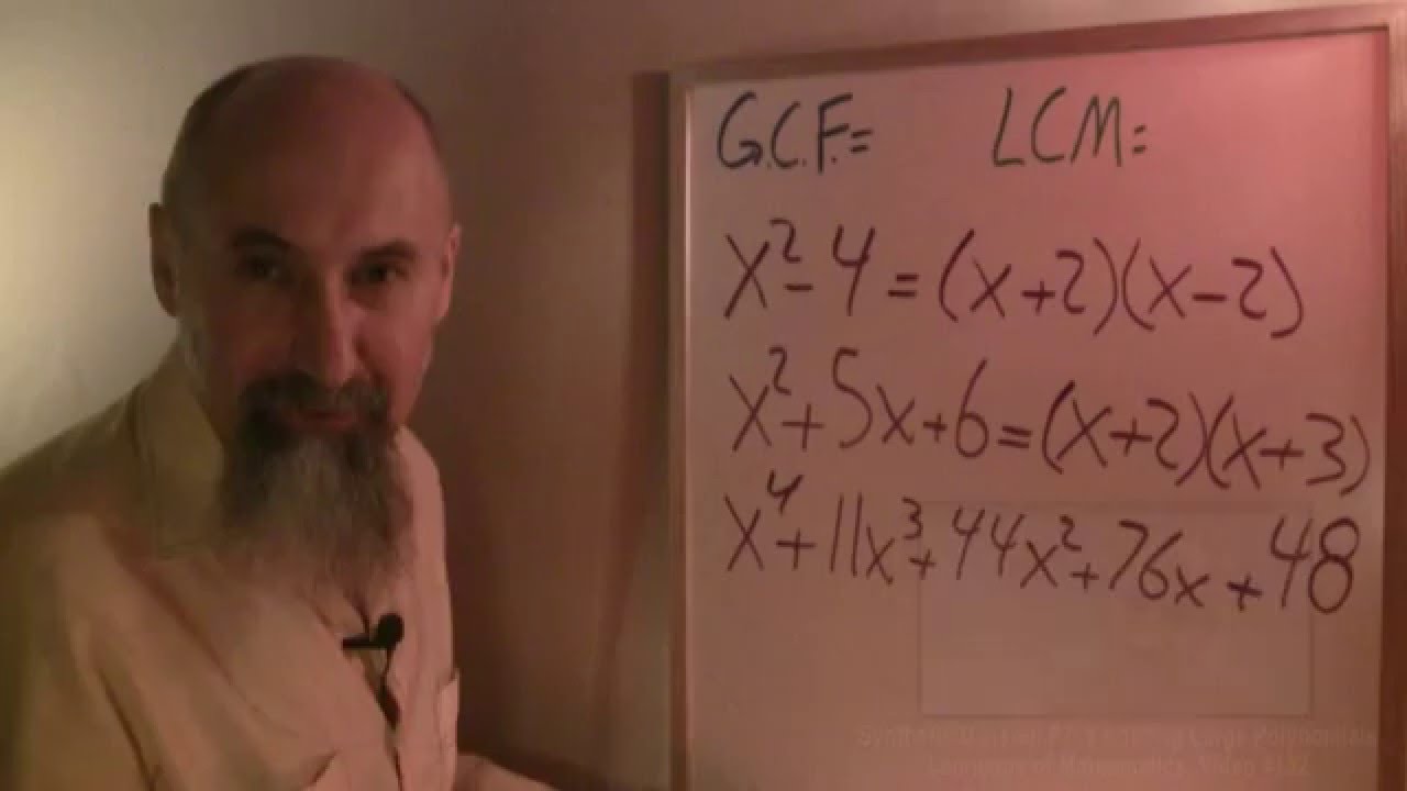 ASMR Math: GCF and LCM, The Power of Prime Factorization - Male, Soft-Spoken, Polynomials, Factoring