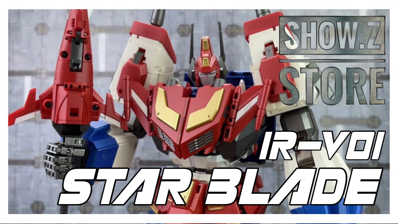 Iron Trans IR-V01 Star Blade Transformers Masterpiece Star Saber