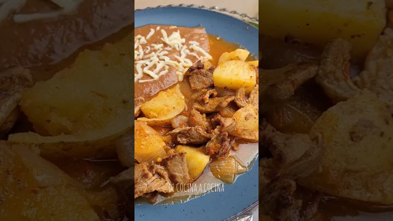 Bistec con papas
