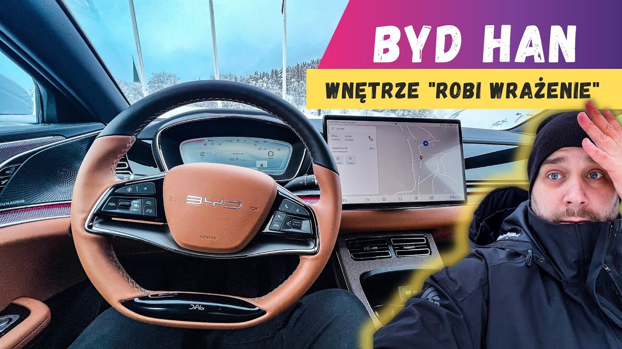 Wnętrze BYD HAN - czy można to zrobić lepiej?! #elektromobilność #byd