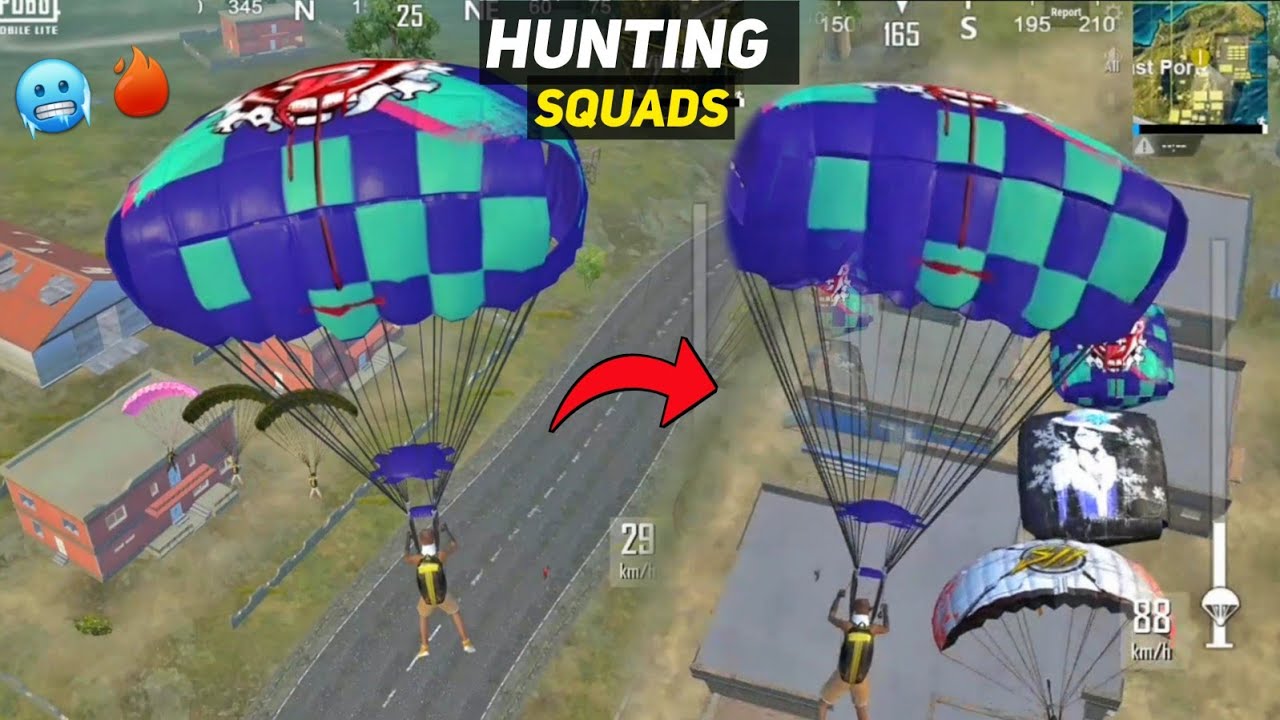 HUNTING SQUADS😈🔥BEST 1v4 INTENSE GAMEPLAY - PUBG MOBILE LITE