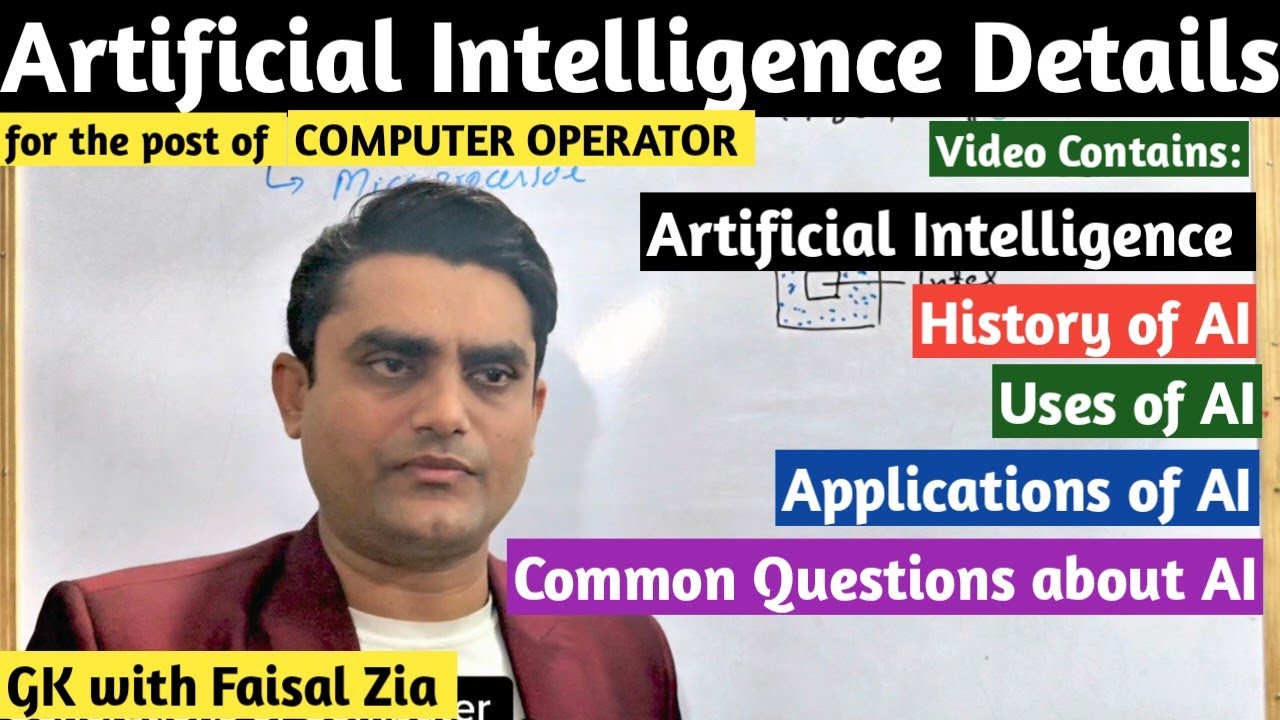 Artificial Intelligence  Discussed | Computer Operator| GK with Faisal Zia 