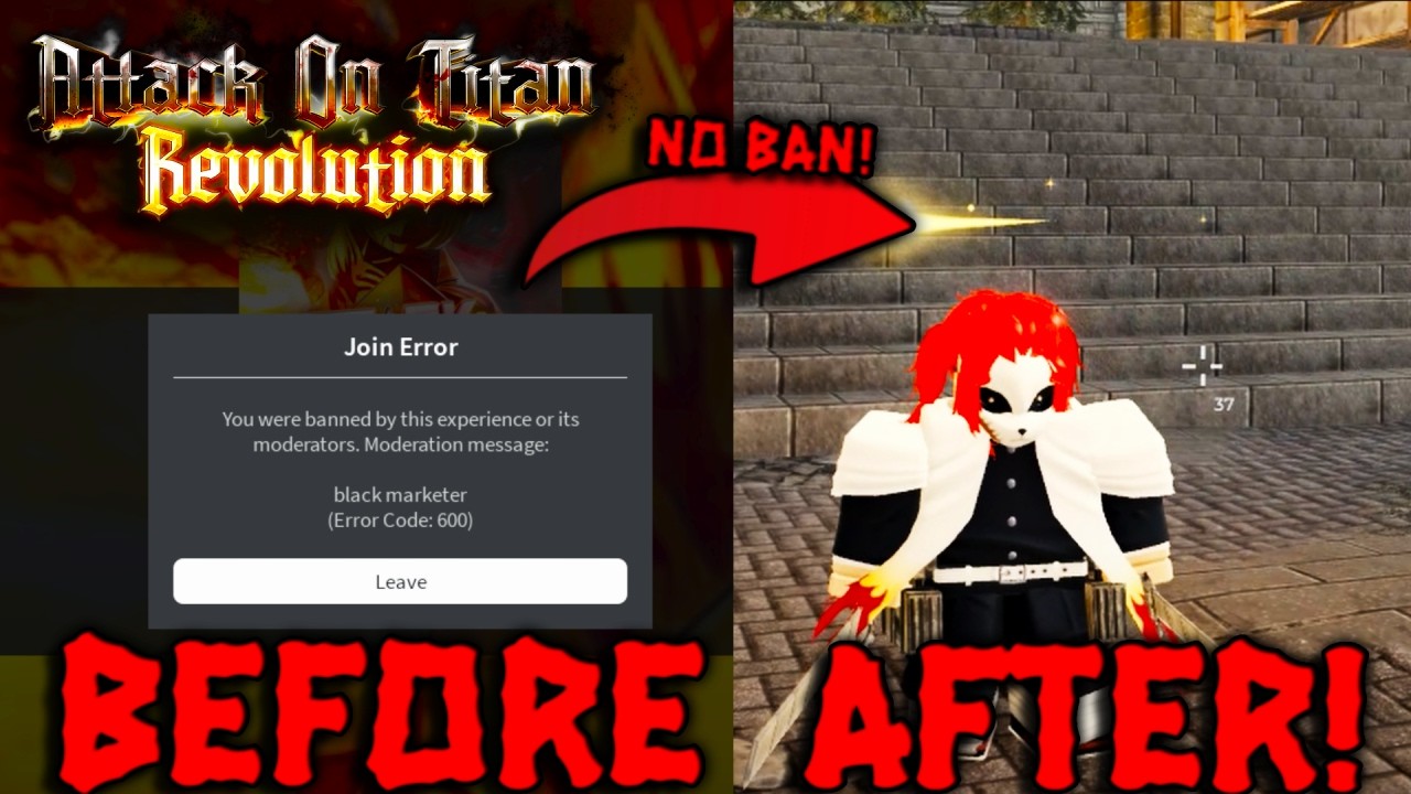 Как полностью обойти бан в AOT Revolution! (Без банов!)