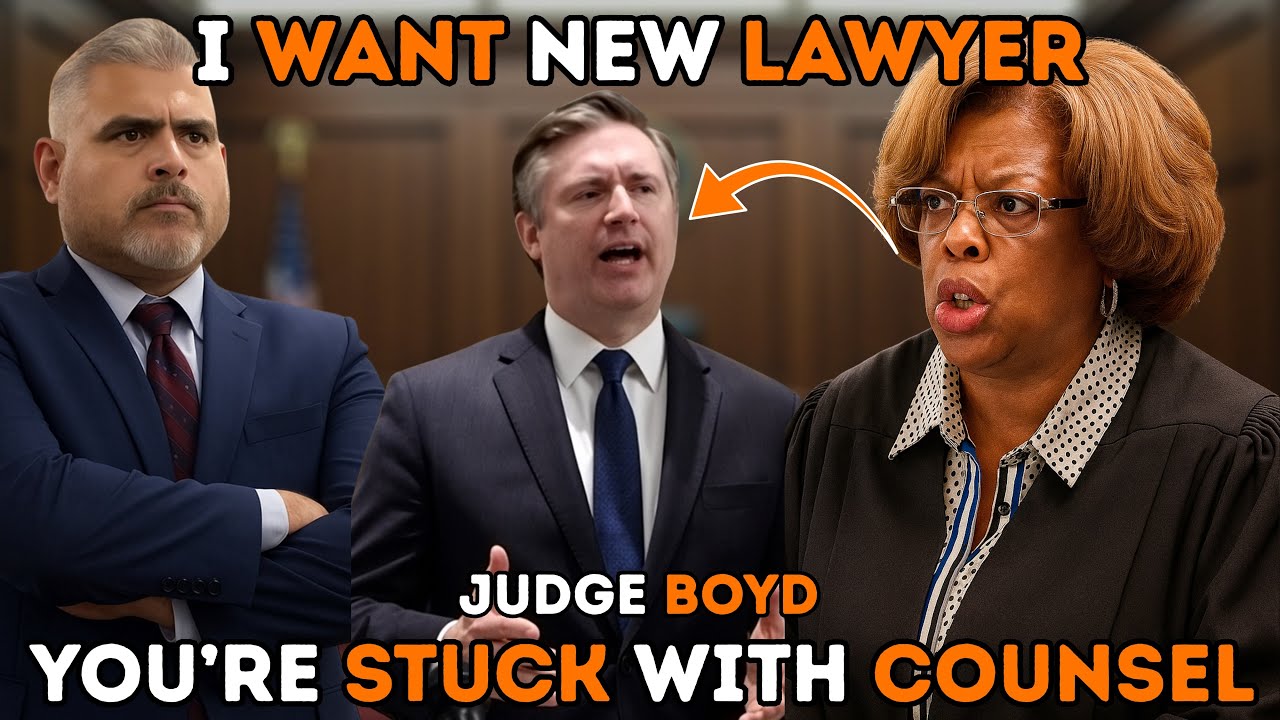 Defendant TRIES to Fire Lawyer&mdash;Judge Boyd SHUTS It DOWN