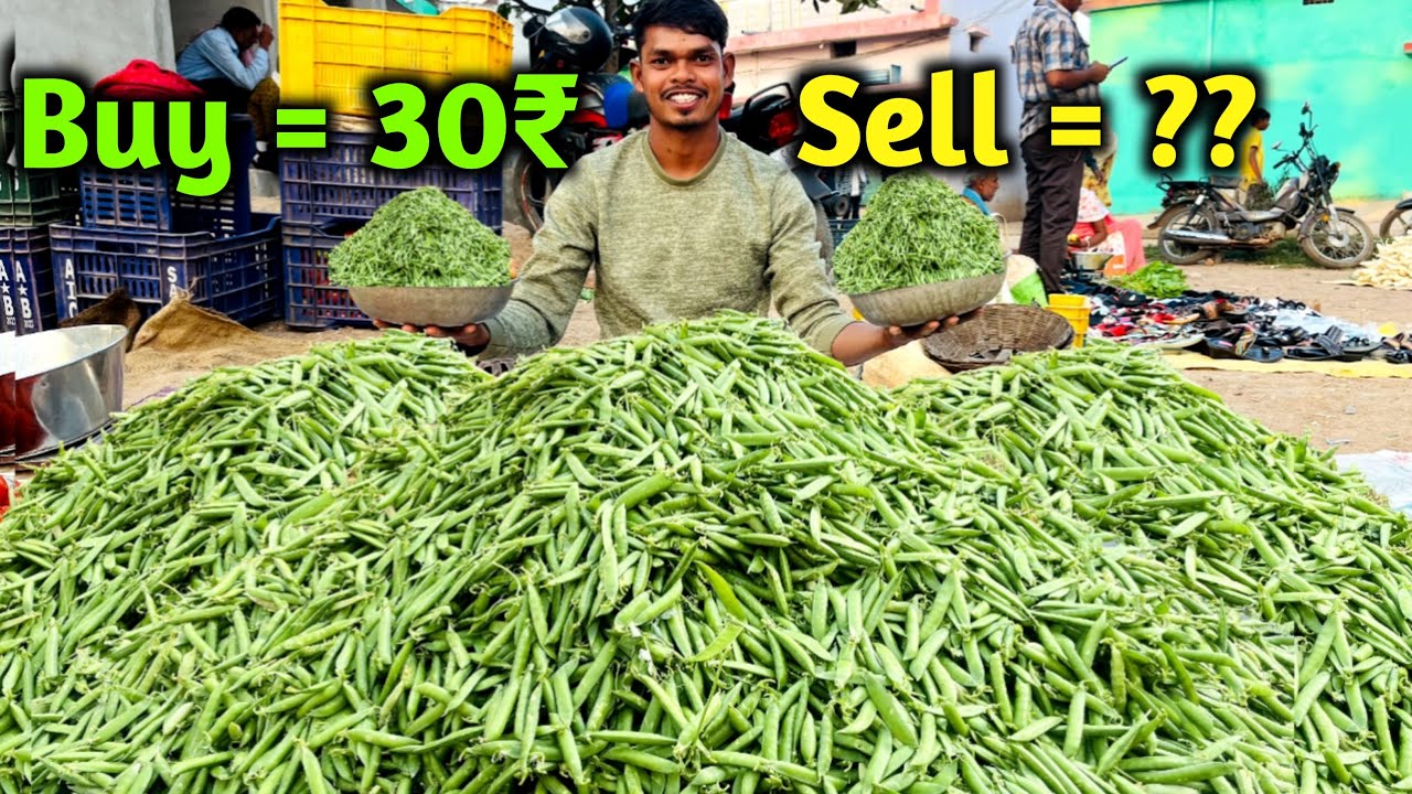 Aaj 30₹ Me Kharida Maine 62Kg Mater Market Me Kitne Rupye Me Sell Hoga!!