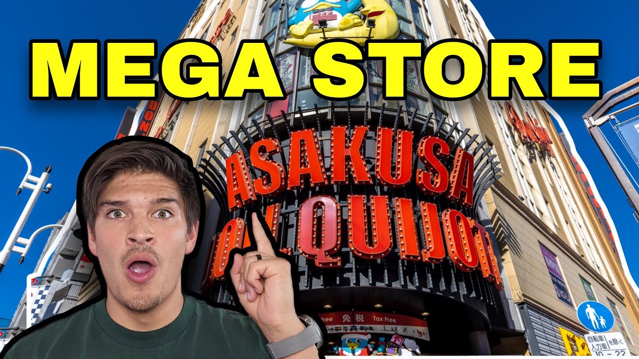 Don Quijote Asakusa: 4 Floors of Crazy Shopping in Japan!