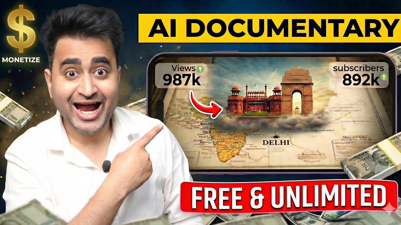 AI Documentary Video Making Tutorial ✅ | Free Text To Video AI Tool!