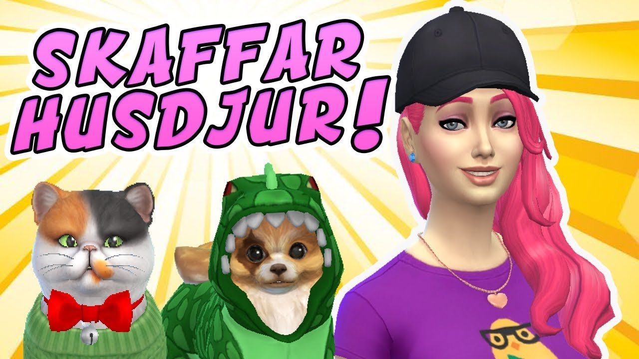Sims 4 hund och katt 🐶🐱