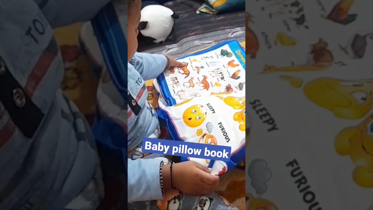 baby #baby #pillow # book #viralvideo&ldquo;Bachon ke liye soft pillow book &ndash; review by mom ❤️&rdquo;