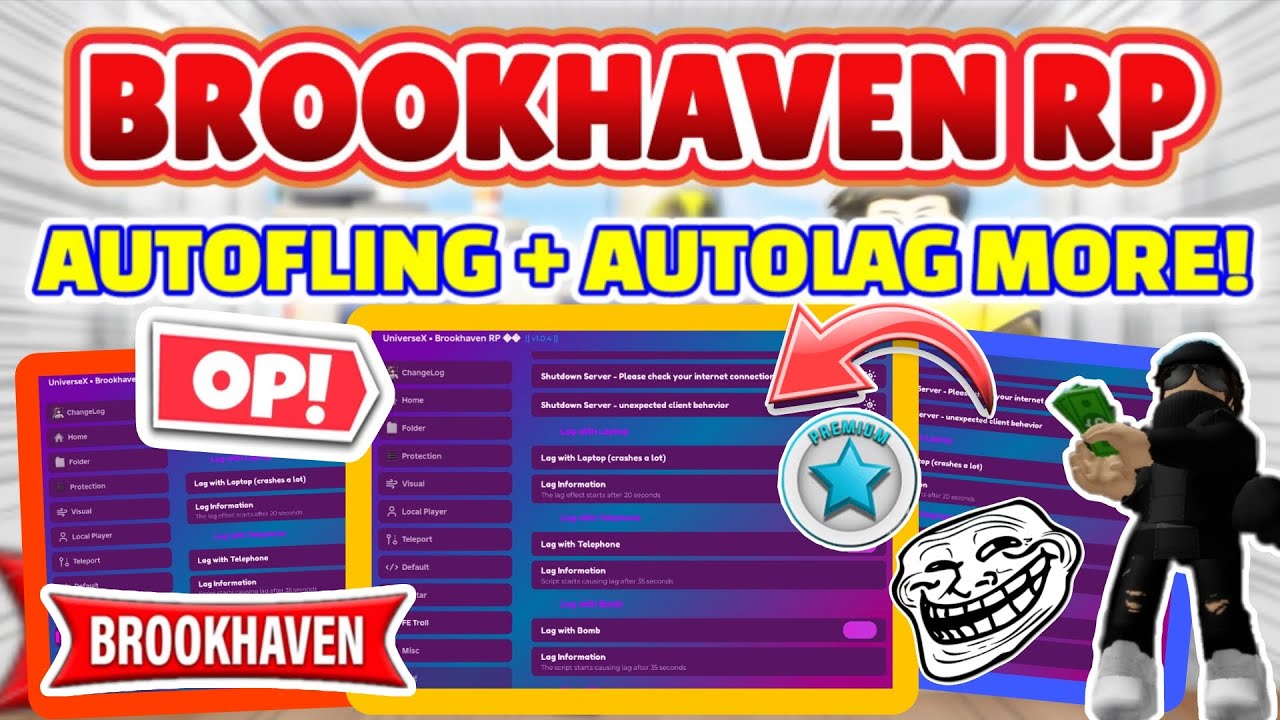 [🏡] 🔥 NEW BROOKHAVEN SCRIPT OP | AUTOKILL+AUTOFLING+AUTOLAG+TROLL LINK IN THE DESCRIPTION 👀🔥