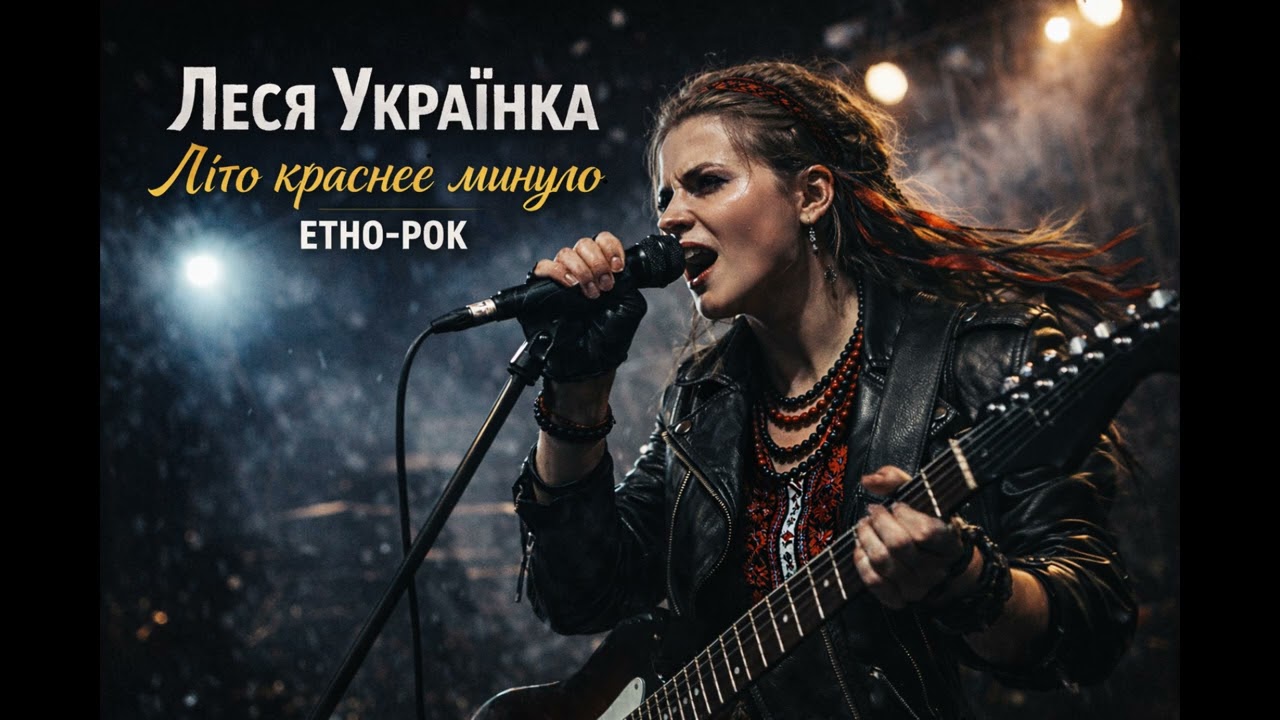 Леся Українка ЯК ВИ ЇЇ НЕ ЧУЛИ | «Літо краснеє минуло» — етно-рок, що пробирає