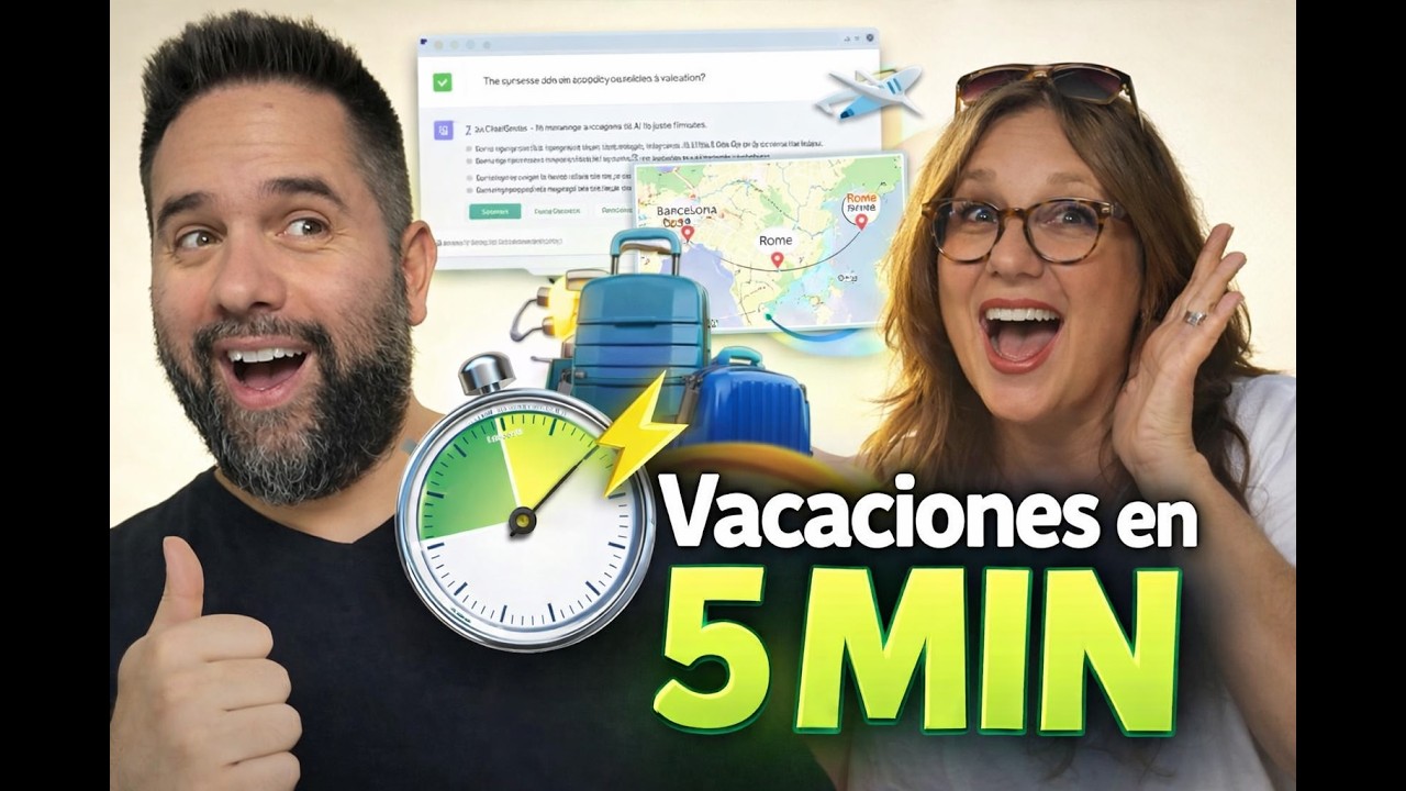 Planifica Viajes Soñados en 5 Minutos (con IA y Sin Esfuerzo)