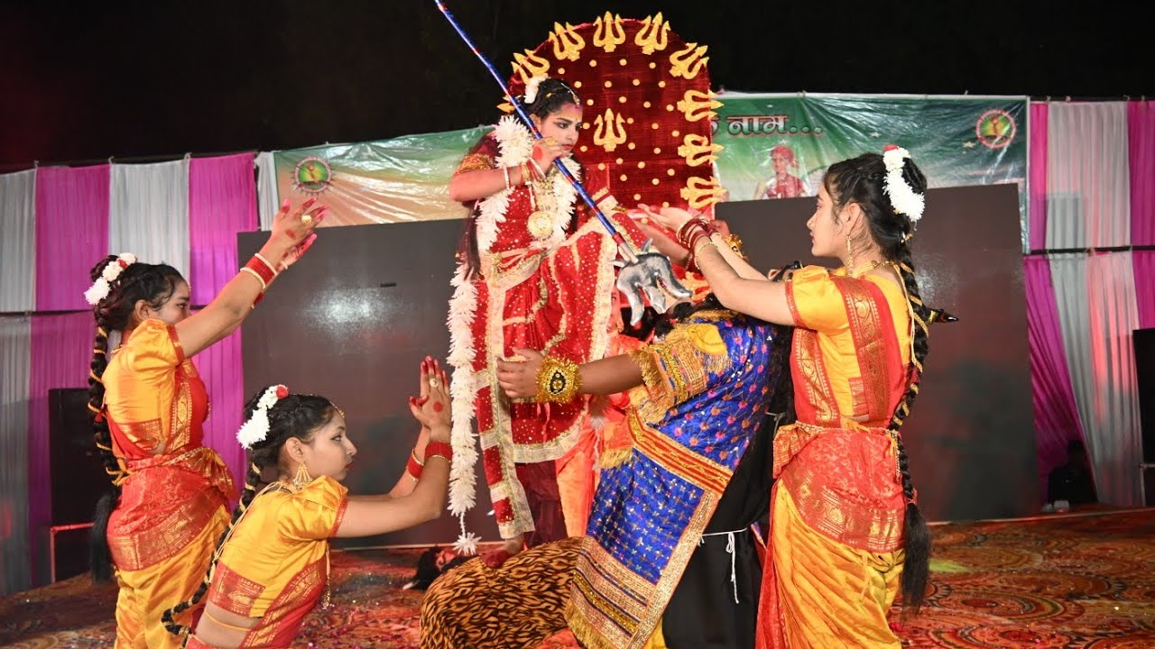 Group Dance - R.G.M.S SCHOOL MAGRONI [एक शाम शहीदों के नाम] Mahisasur mardini #kids #india #magroni 