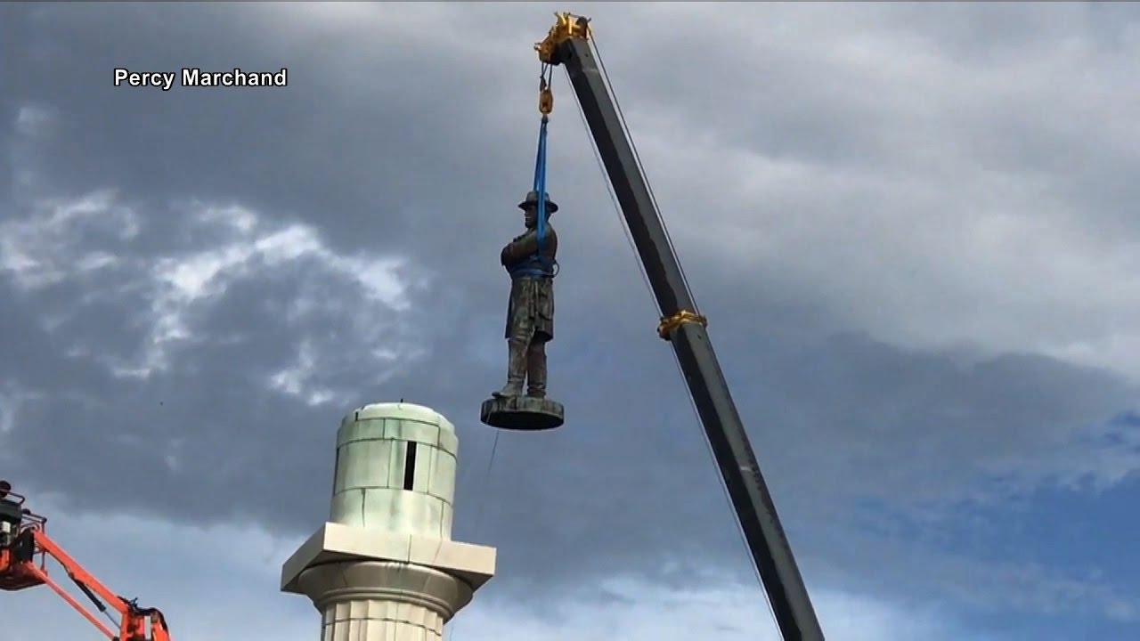 As Last Confederate Statue Is Removed in New Orleans, Will School Names & Street Signs Follow?