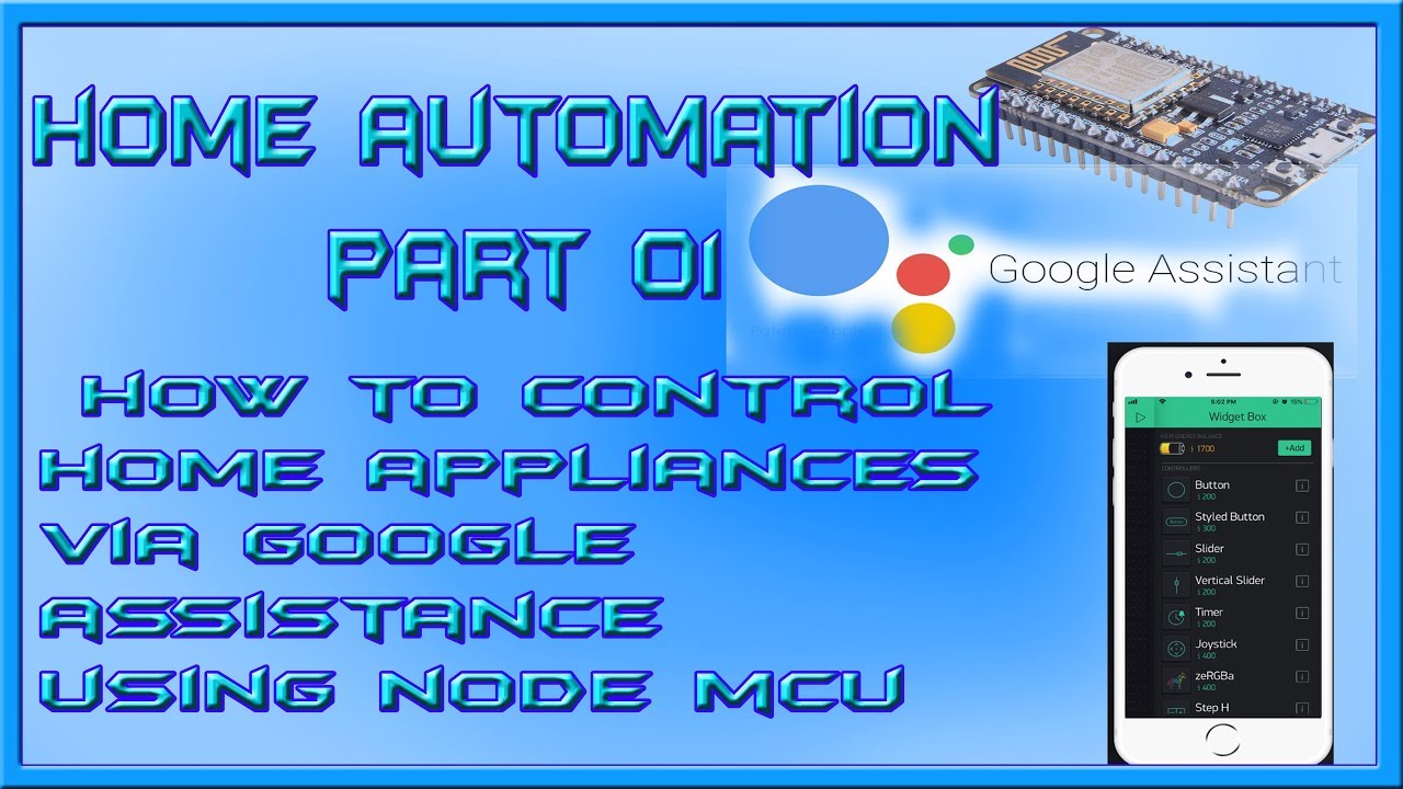 How to control Home appliances via google assistance with nodemcu ( home automation part 1)[hindi]