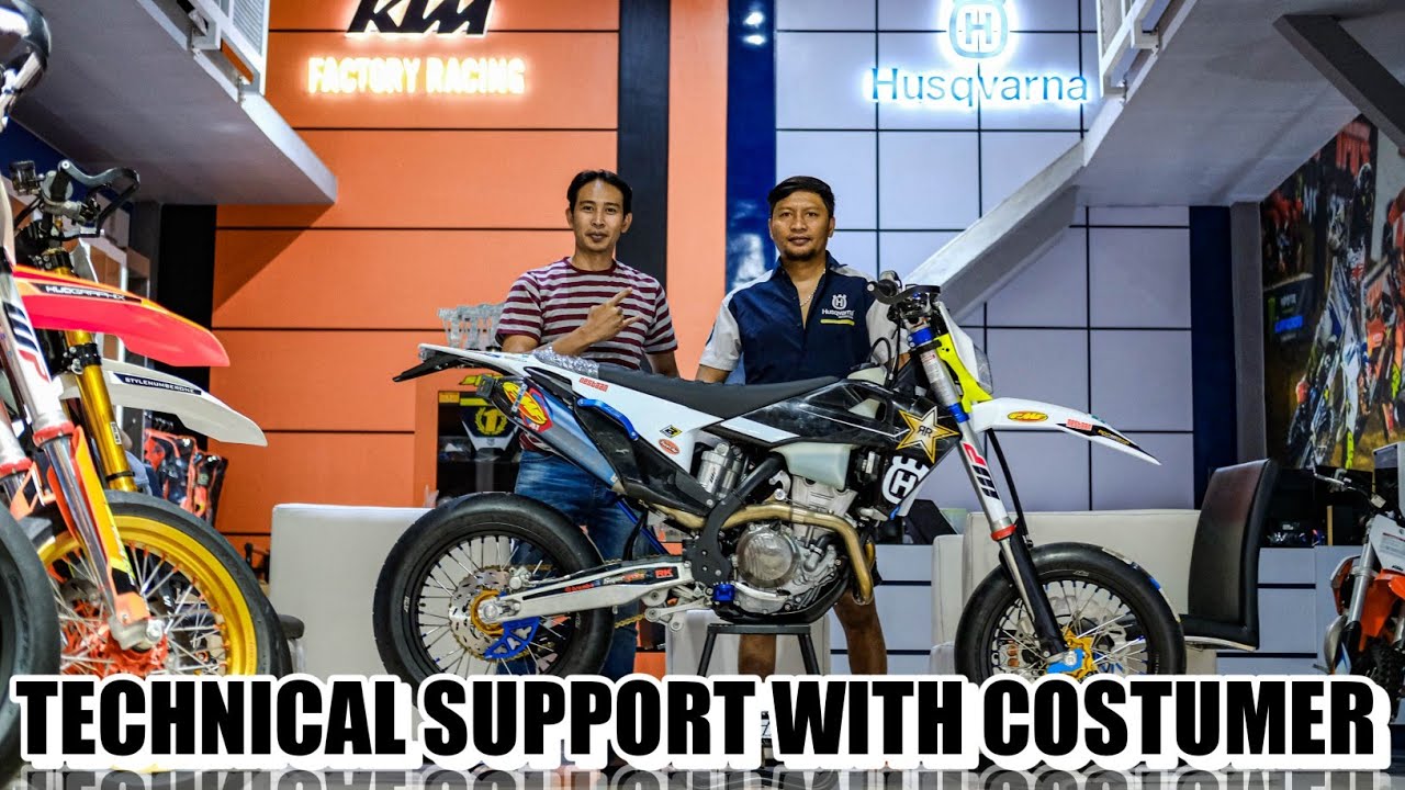 TECNICAL SUPPORT NEW KTM -HUSQVARNA BANDUNG BERSAMA COSTUMER FE350 ROCKSTAR  2022