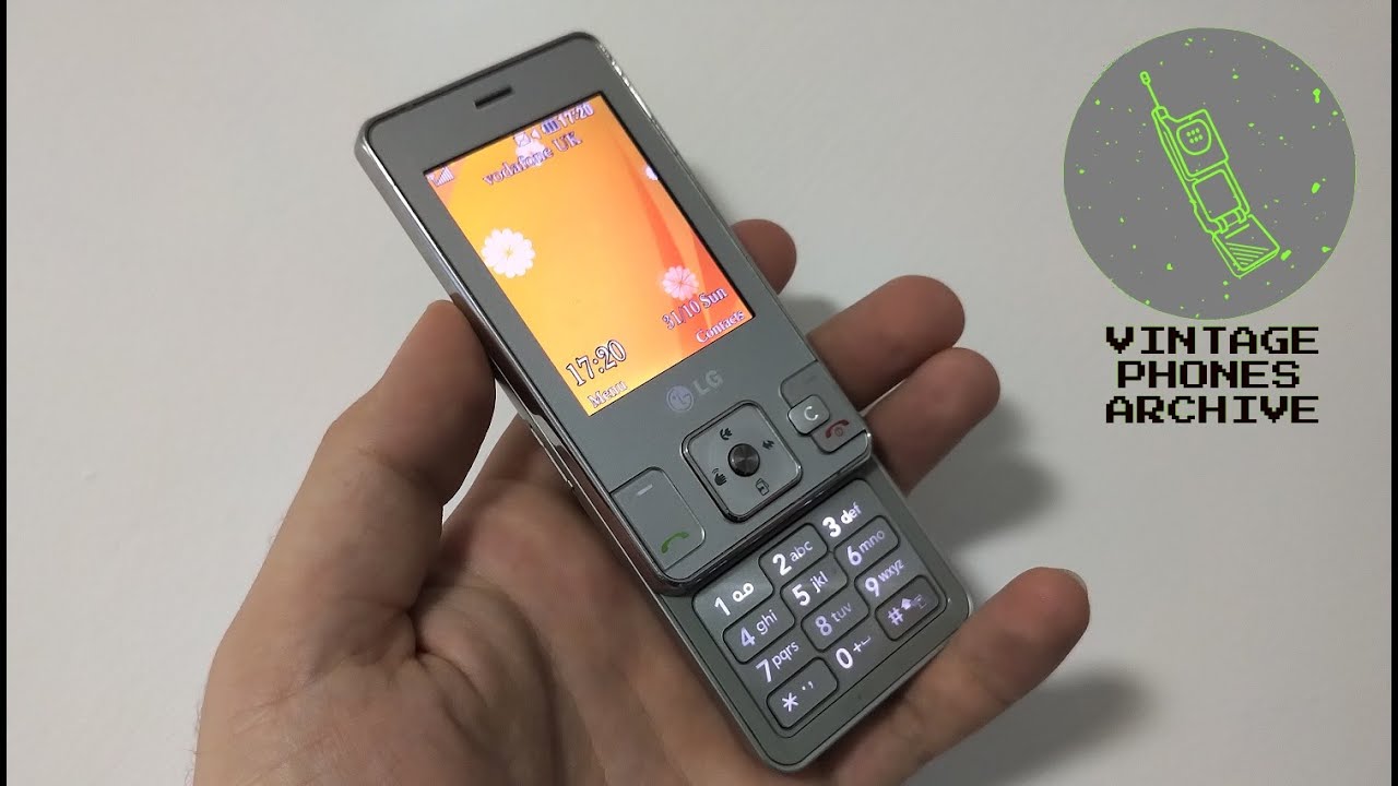 LG KC550 Mobile phone menu browse, ringtones, games, wallpapers